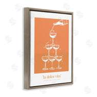 Lettered and Lined | La Dolce Vita Champagne