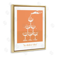 Lettered and Lined | La Dolce Vita Champagne