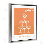 Lettered and Lined | La Dolce Vita Champagne