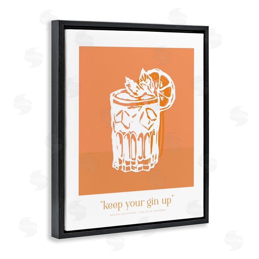 Lettered and Lined | Keep Your Gin Up