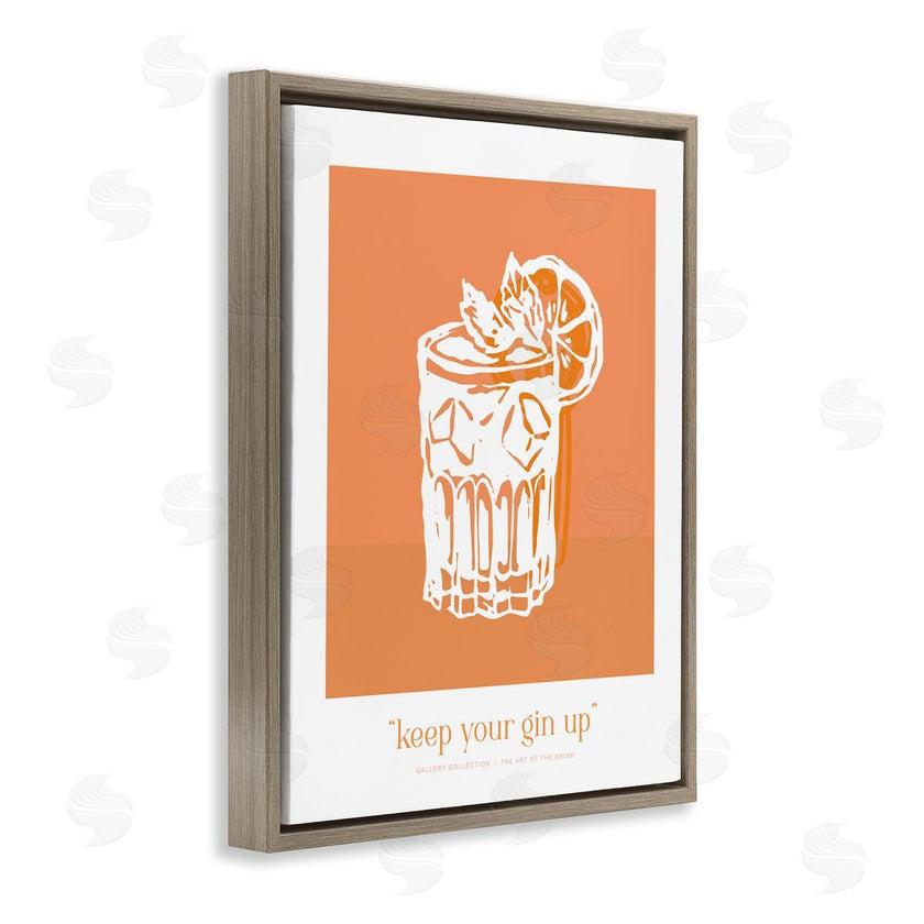 Lettered and Lined | Keep Your Gin Up