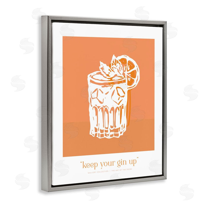 Lettered and Lined | Keep Your Gin Up