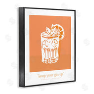 Lettered and Lined | Keep Your Gin Up