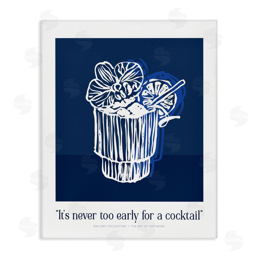 Lettered and Lined | Never Too Early Drink