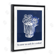 Lettered and Lined | Never Too Early Drink