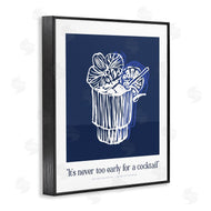 Lettered and Lined | Never Too Early Drink