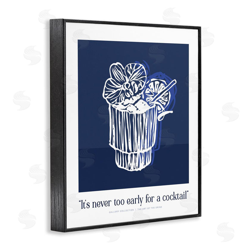 Lettered and Lined | Never Too Early Drink