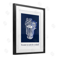 Lettered and Lined | Never Too Early Drink