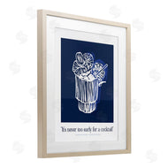Lettered and Lined | Never Too Early Drink