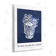 Lettered and Lined | Never Too Early Drink