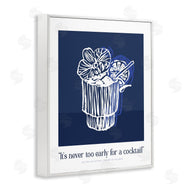 Lettered and Lined | Never Too Early Drink