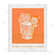 Lettered and Lined | Never Too Early For Cocktail