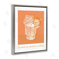 Lettered and Lined | Never Too Early For Cocktail