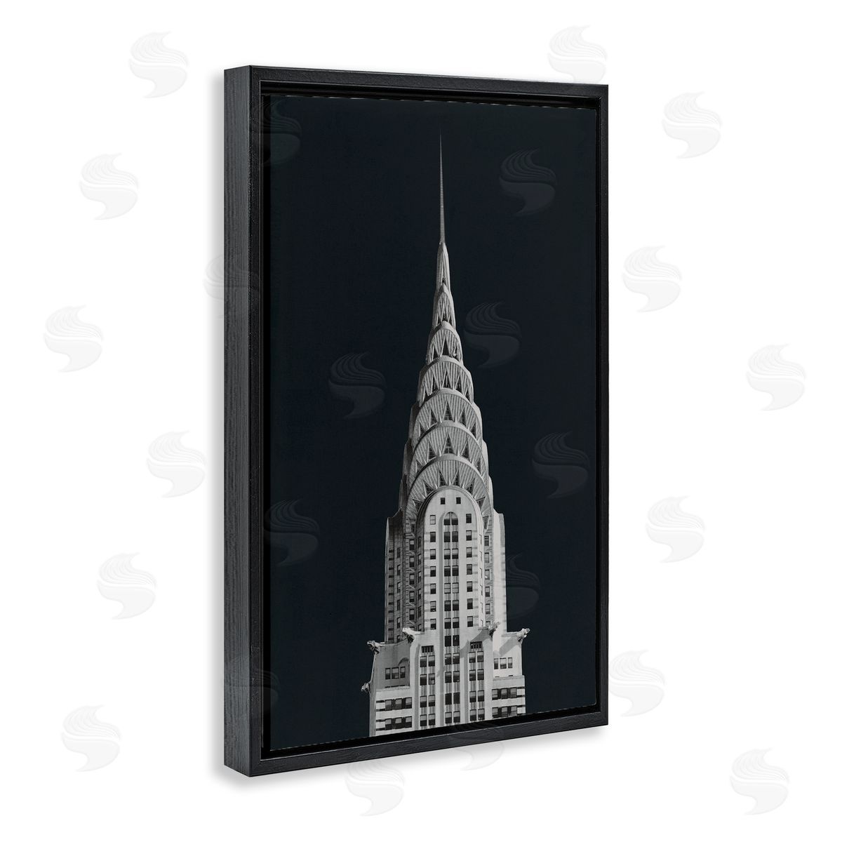 Wild Apple Portfolio Chrysler Building Architecture Canvas Wall Art Print