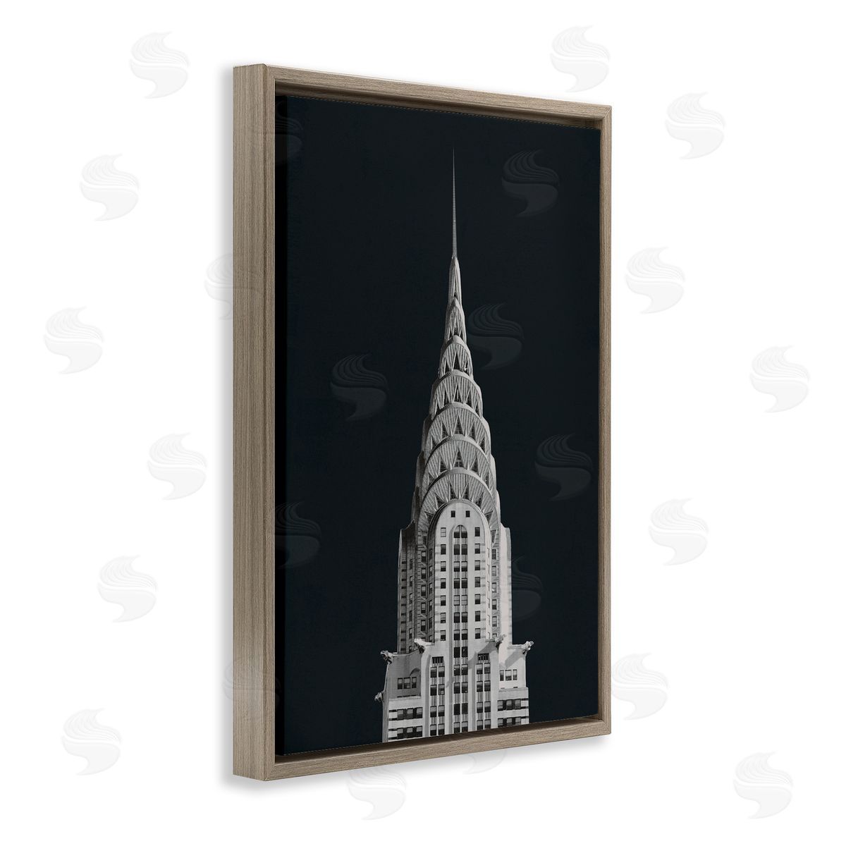 Wild Apple Portfolio Chrysler Building Architecture Canvas Wall Art Print