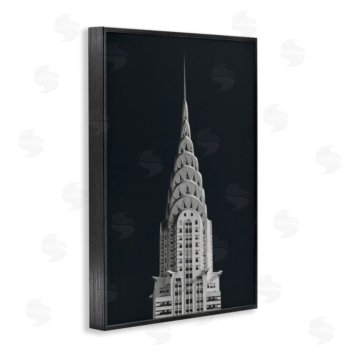 Wild Apple Portfolio Chrysler Building Architecture Canvas Wall Art Print