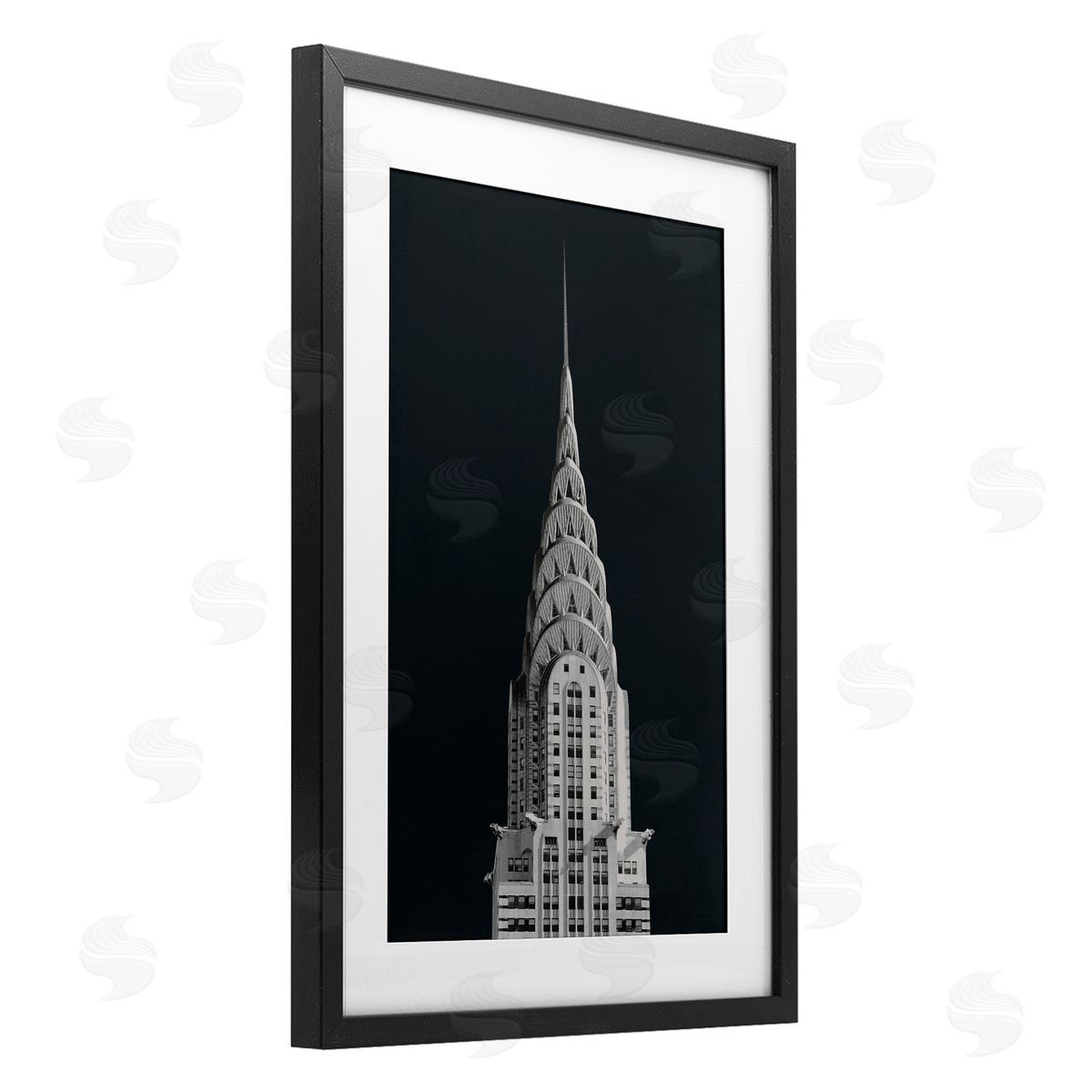 Wild Apple Portfolio Chrysler Building Architecture Canvas Wall Art Print