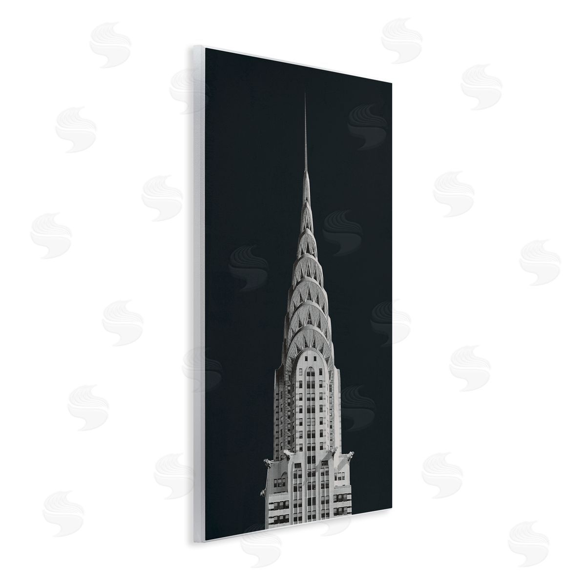 Wild Apple Portfolio Chrysler Building Architecture Canvas Wall Art Print