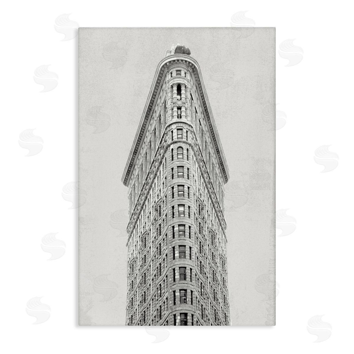 Wild Apple Portfolio Flatiron Building Architecture Canvas Wall Art Print
