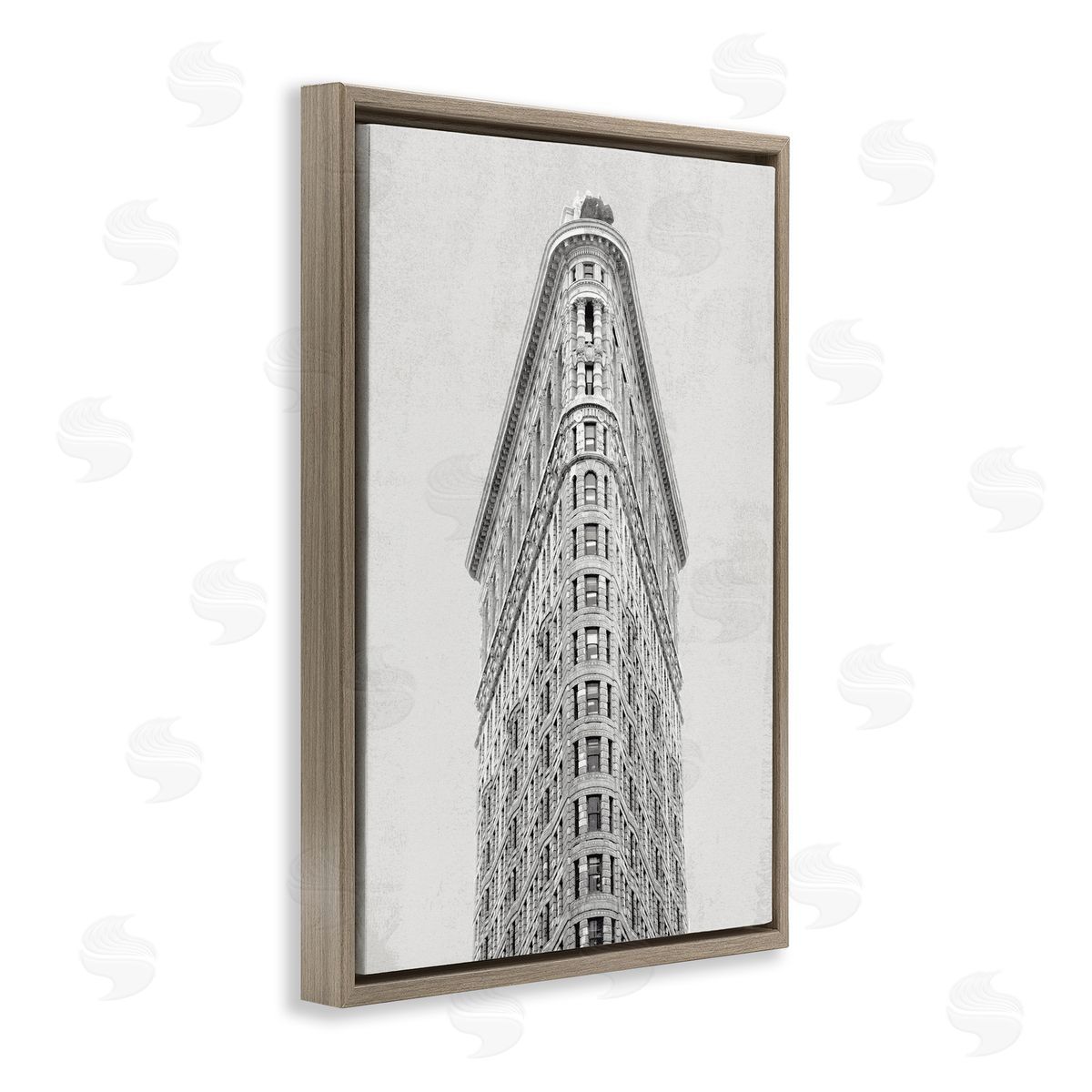 Wild Apple Portfolio Flatiron Building Architecture Canvas Wall Art Print