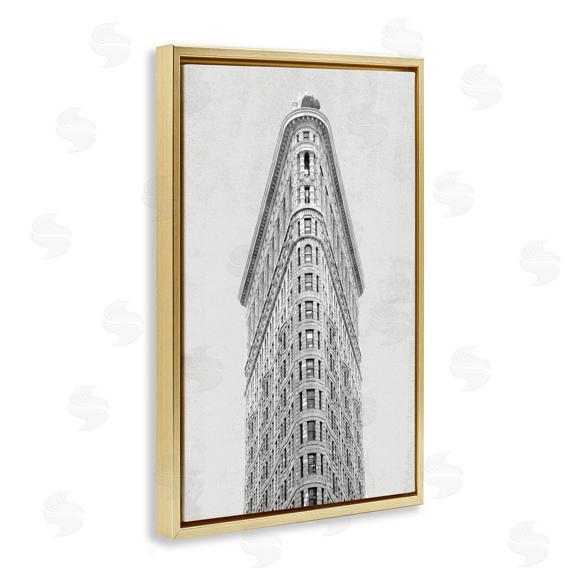 Wild Apple Portfolio Flatiron Building Architecture Canvas Wall Art Print