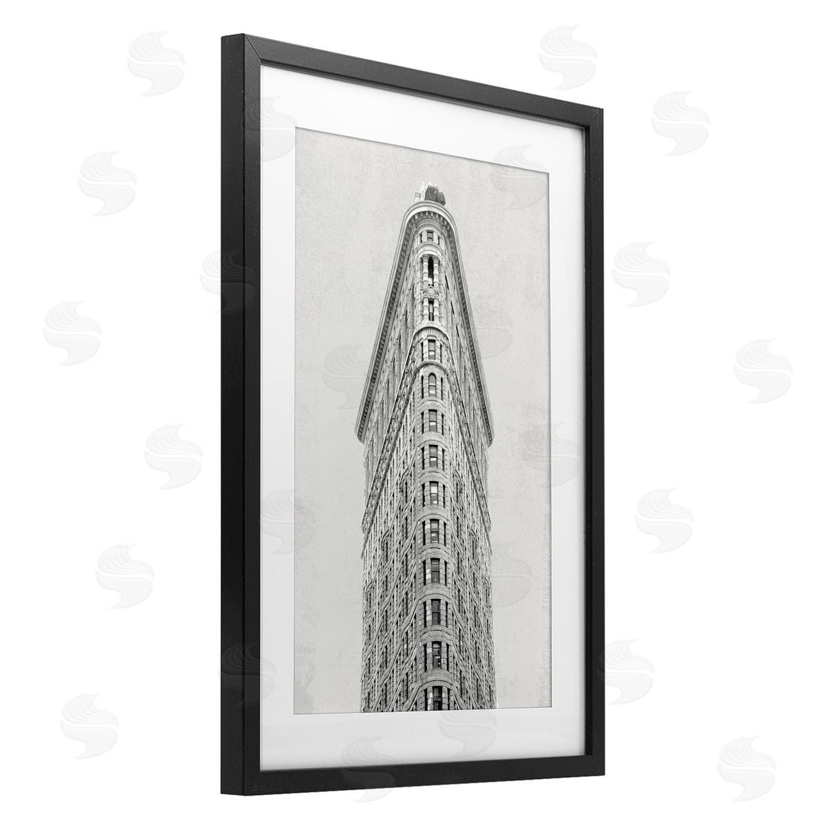 Wild Apple Portfolio Flatiron Building Architecture Canvas Wall Art Print
