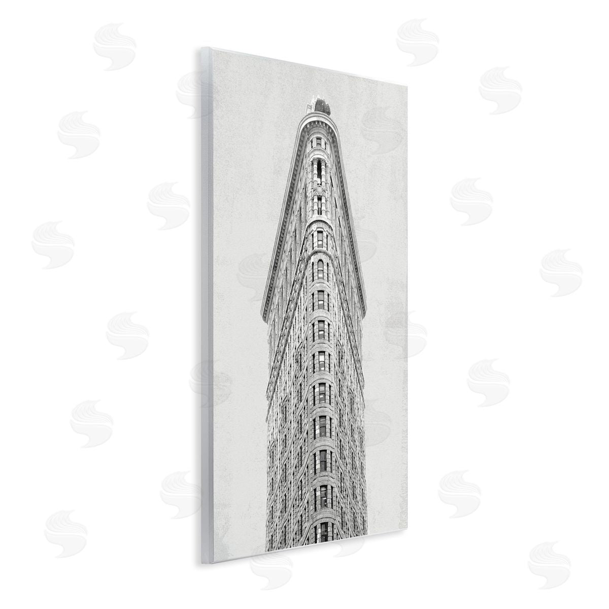 Wild Apple Portfolio Flatiron Building Architecture Canvas Wall Art Print