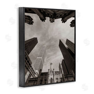 Nathan Larson | Chicago Skyline Worm's Eye View