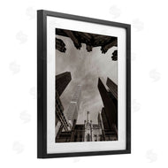 Nathan Larson | Chicago Skyline Worm's Eye View