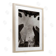 Nathan Larson | Chicago Skyline Worm's Eye View