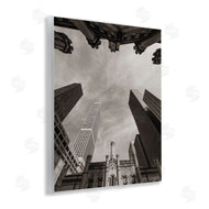 Nathan Larson | Chicago Skyline Worm's Eye View