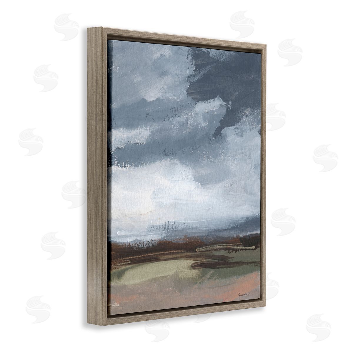 Pamela Munger Bracing Abstract Landscape Canvas Wall Art Print