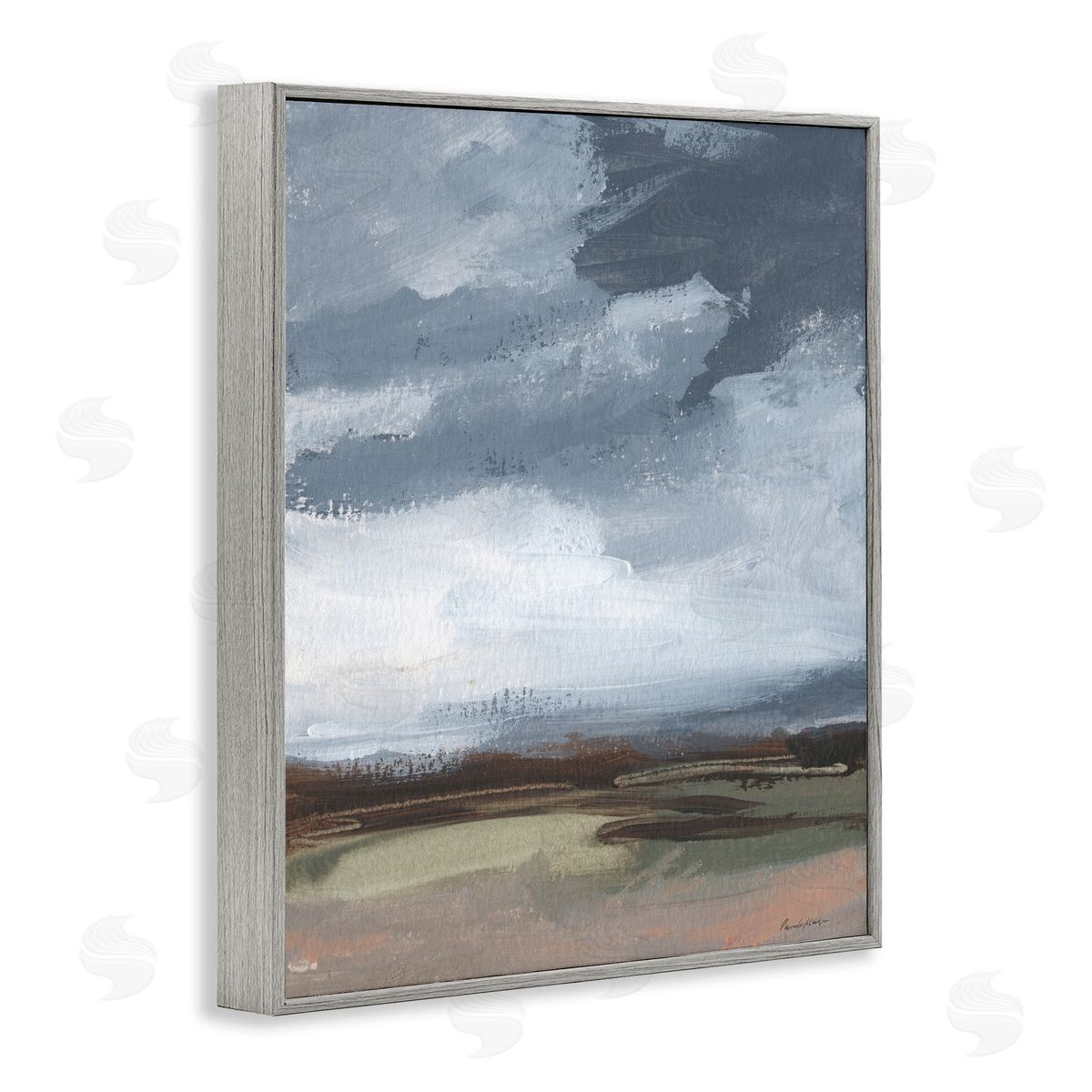 Pamela Munger Bracing Abstract Landscape Canvas Wall Art Print