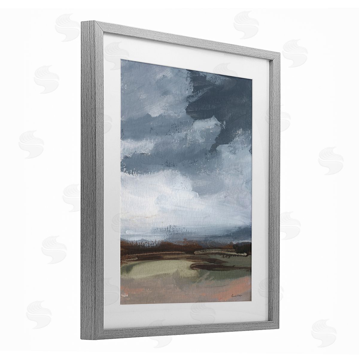 Pamela Munger Bracing Abstract Landscape Canvas Wall Art Print