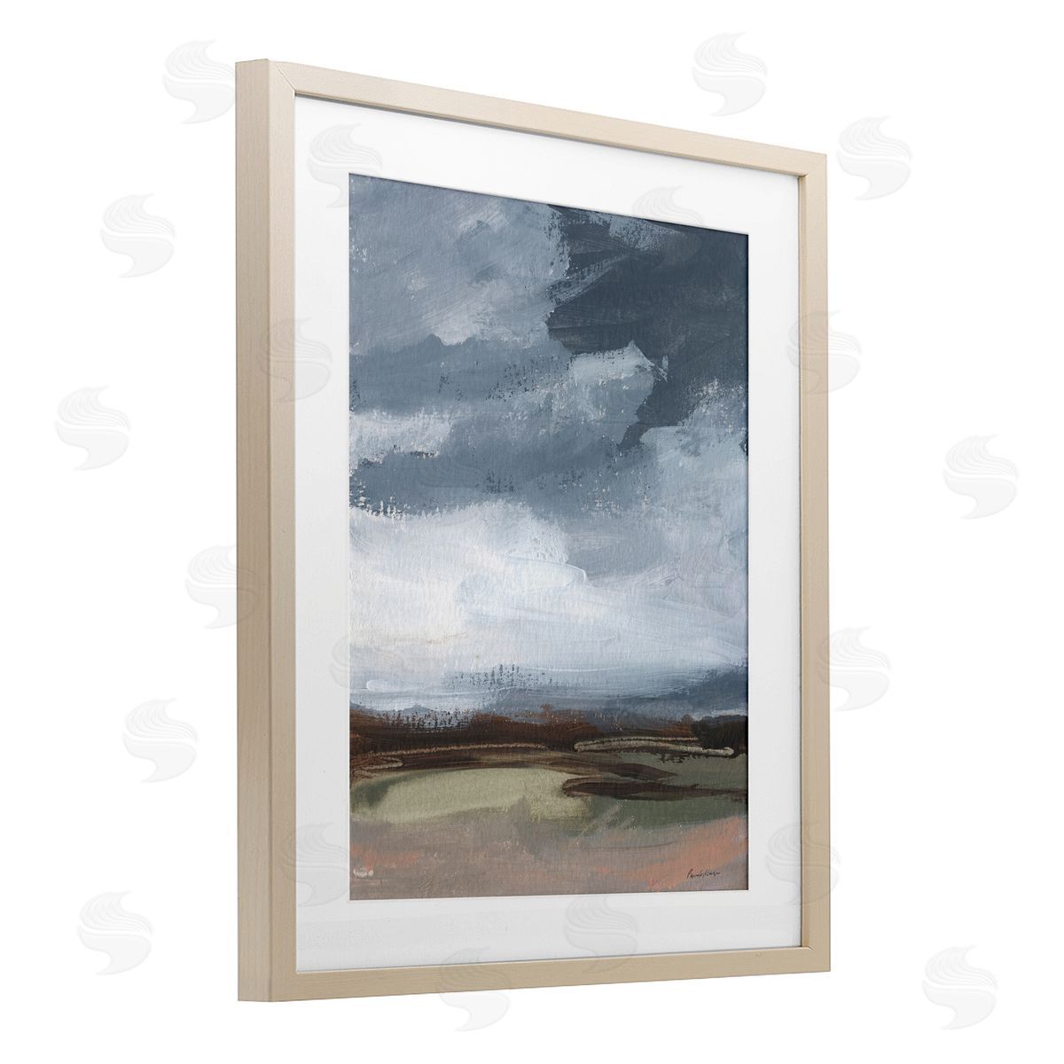 Pamela Munger Bracing Abstract Landscape Canvas Wall Art Print