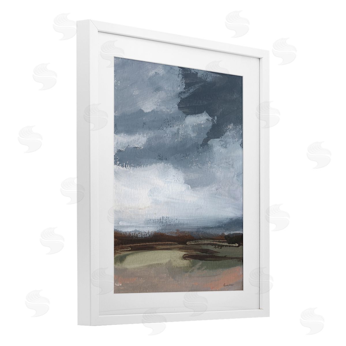 Pamela Munger Bracing Abstract Landscape Canvas Wall Art Print