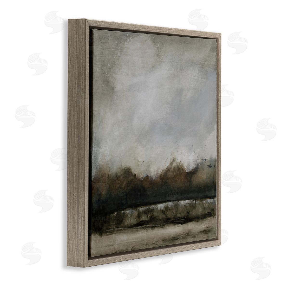 Pamela Munger Along The Canal Landscape Canvas Wall Art Print