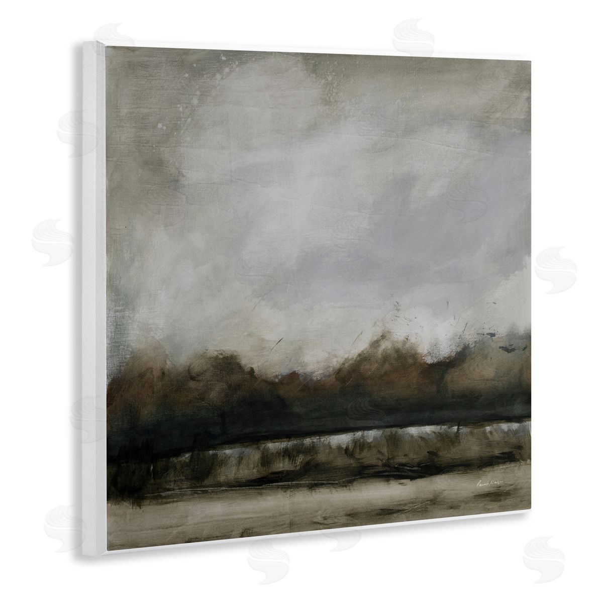 Pamela Munger Along The Canal Landscape Canvas Wall Art Print