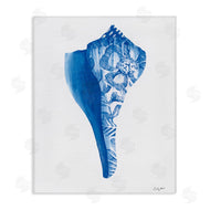 Courtney Prahl | Chinoiserie Patterned Seashell
