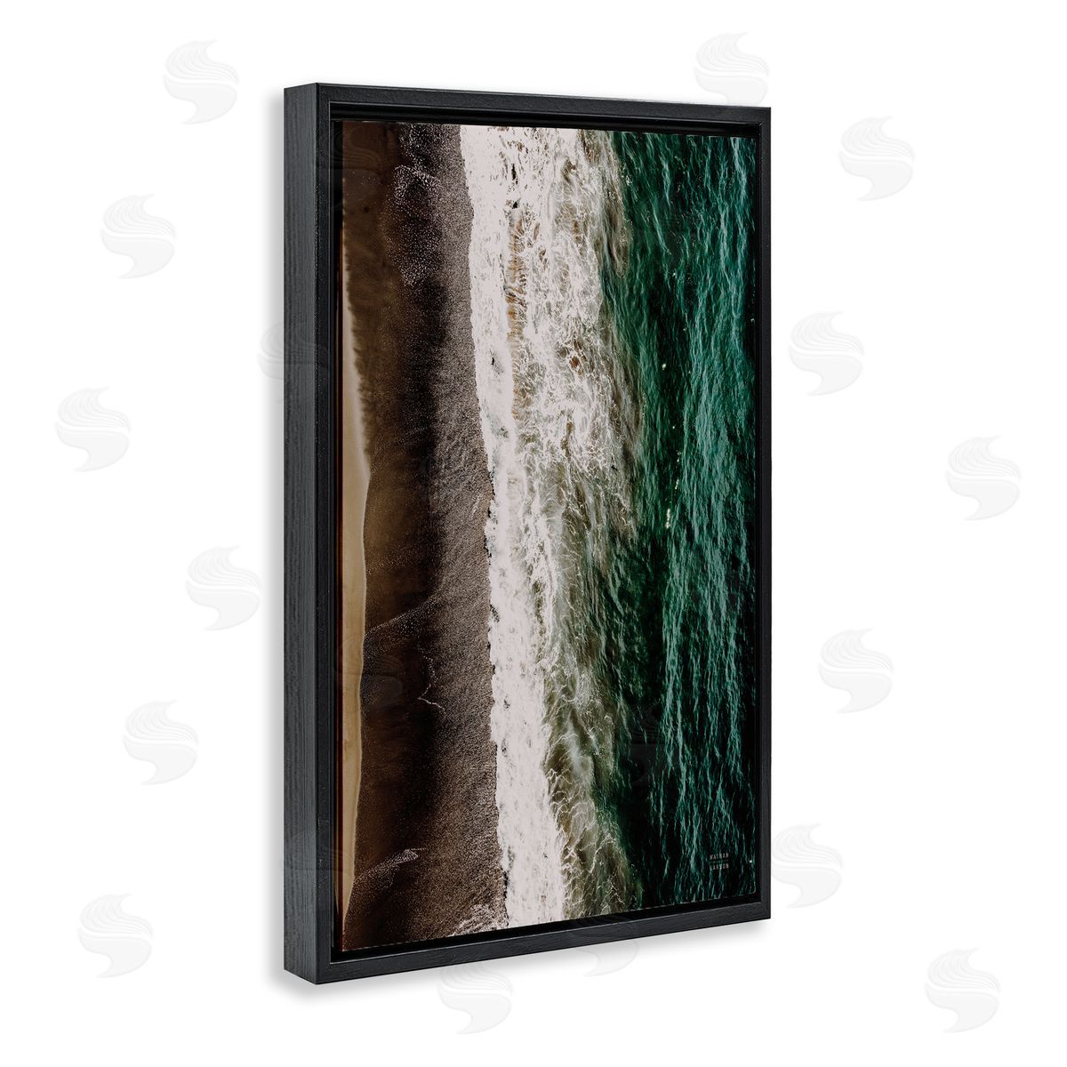 Nathan Larson Move Gently Vertical Coast Canvas Wall Art Print