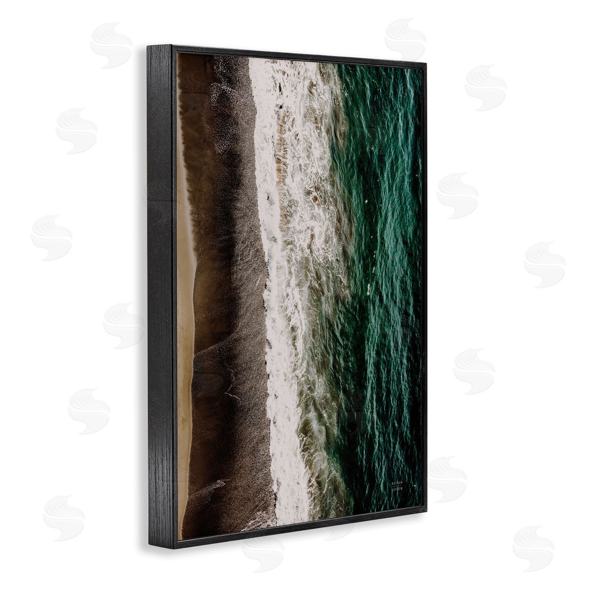 Nathan Larson Move Gently Vertical Coast Canvas Wall Art Print