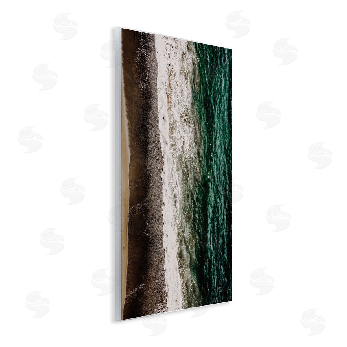Nathan Larson Move Gently Vertical Coast Canvas Wall Art Print
