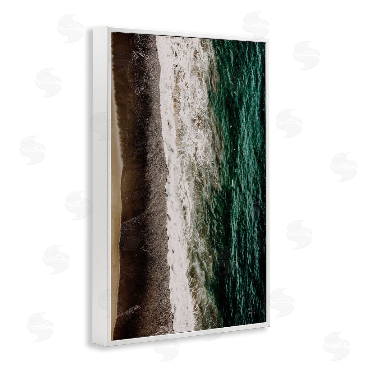 Nathan Larson Move Gently Vertical Coast Canvas Wall Art Print
