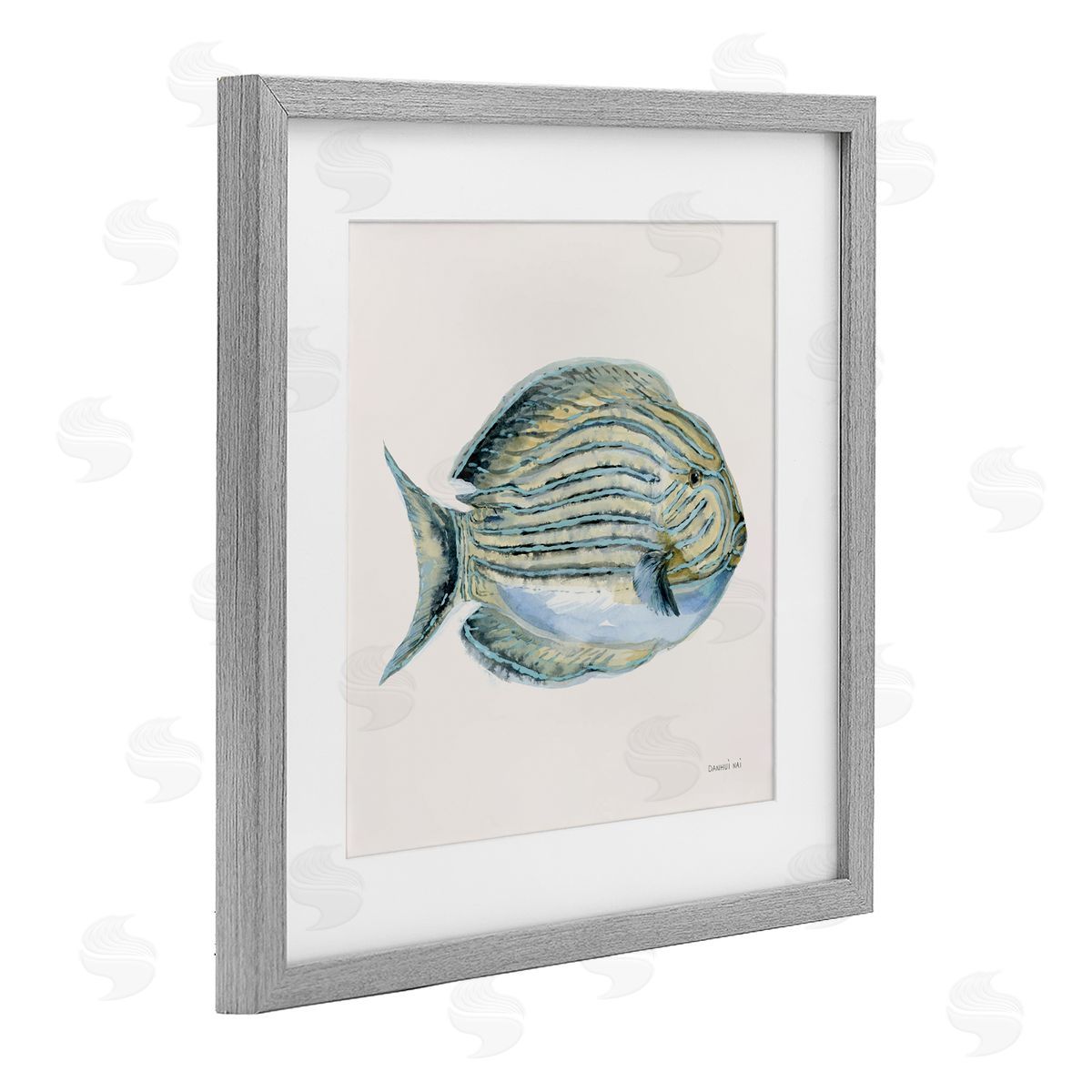 Danhui Nai Coastal Bliss Fish Canvas Wall Art Print