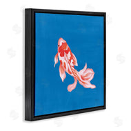 Yvette St. Amant | Blue Vibrant Koi Fish