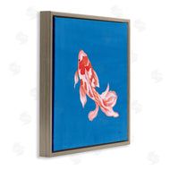 Yvette St. Amant | Blue Vibrant Koi Fish