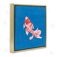 Yvette St. Amant | Blue Vibrant Koi Fish