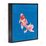 Yvette St. Amant | Blue Vibrant Koi Fish