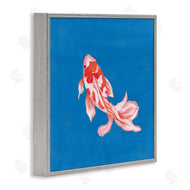 Yvette St. Amant | Blue Vibrant Koi Fish