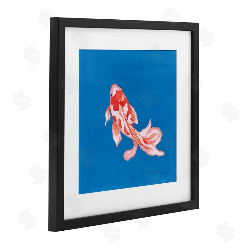 Yvette St. Amant | Blue Vibrant Koi Fish
